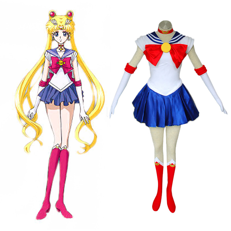 Sailor Moon Usagi Tsukino 1 Cosplay Kostumer Danmark Butik
