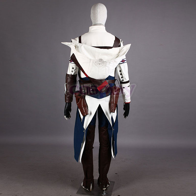 Assassin's Creed III Assassin 8 Cosplay Kostumer Danmark Butik