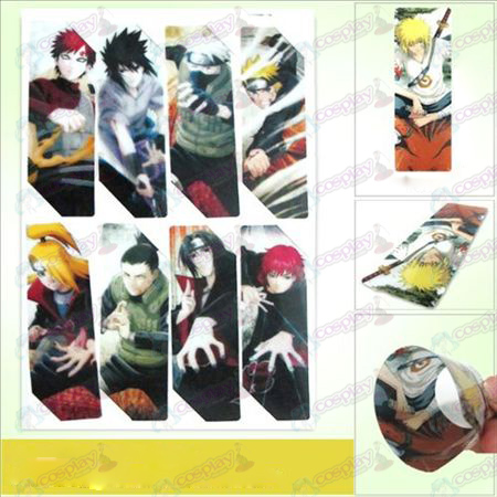 SQ021-Naruto anime store bogmærker (5 version af prisen)