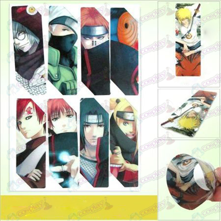 SQ018-Naruto anime store bogmærker (5 version af prisen)