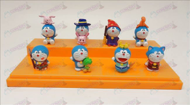 Otte Doraemon dukke ornamenter