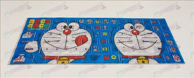PVC Doraemon tastatur klistermærker
