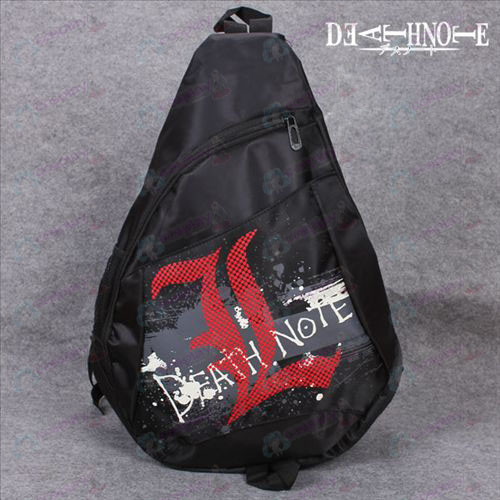 Death Note TilbehørL Oxford klud trekant logo tote