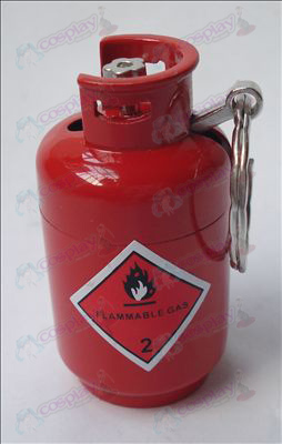 Gas tankskubbepram (rød)