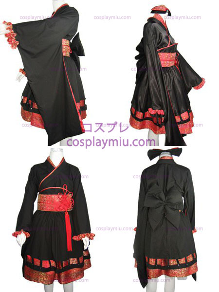 Gothic Lolita Japanese SD black cosplay Kostumer