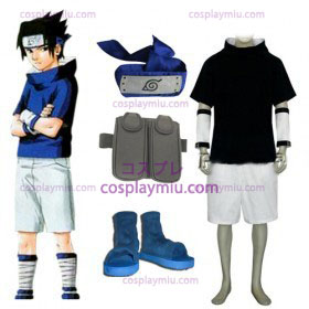 Naruto Sasuke Uchiha Cosplay Kostumer og Tilbehør
