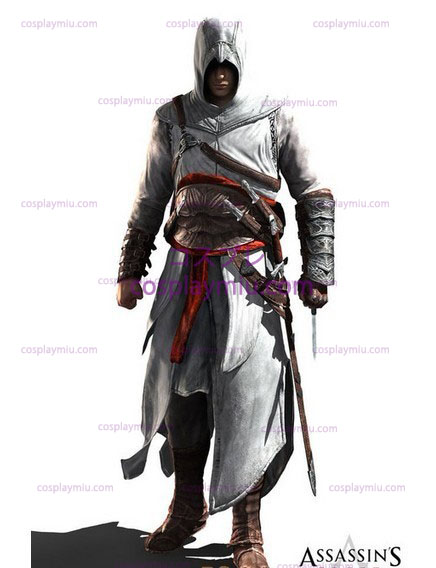 Assassin's Creed II Ezio Cosplay Hvid Edition