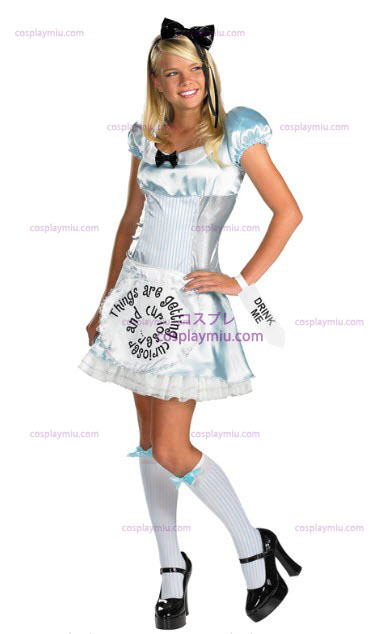 Alice in Wonderland Adult og Junior Kostumer