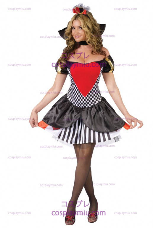 Queen Of Hearts Kostumer Til salg
