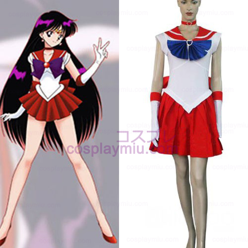 Sailor Moon Sailor Mars Raye Hino Halloween Cosplay Kostumer