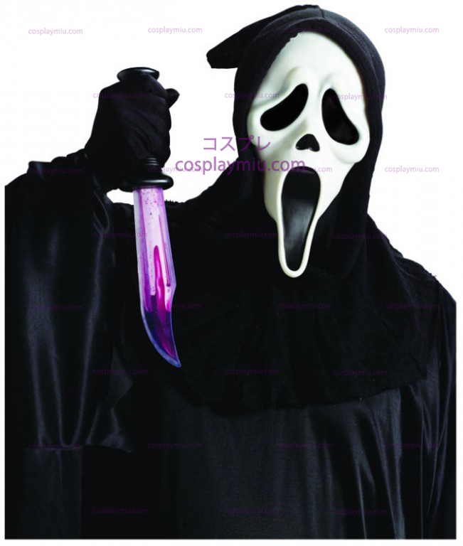 Scream Maske og Knife Set