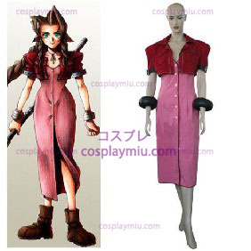 Final Fantasy VII Aeris Cosplay Kostumer