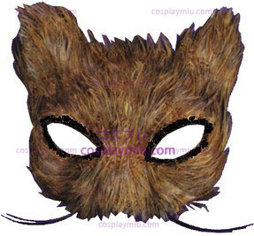 Maske Cat Feather Natural