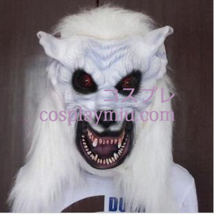 Halloween White Wolf chef Mask