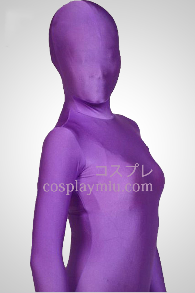 Lilla Color Full Body Lycra Zentai Suit
