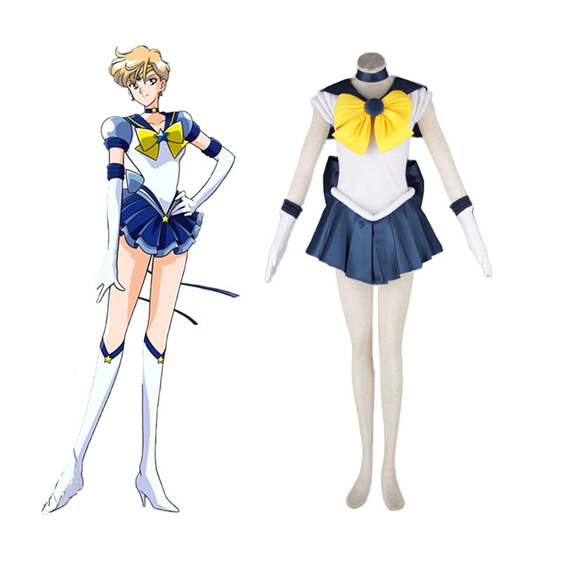 Sailor Moon Tenoh Haruka 1 Cosplay Kostumer Danmark Butik