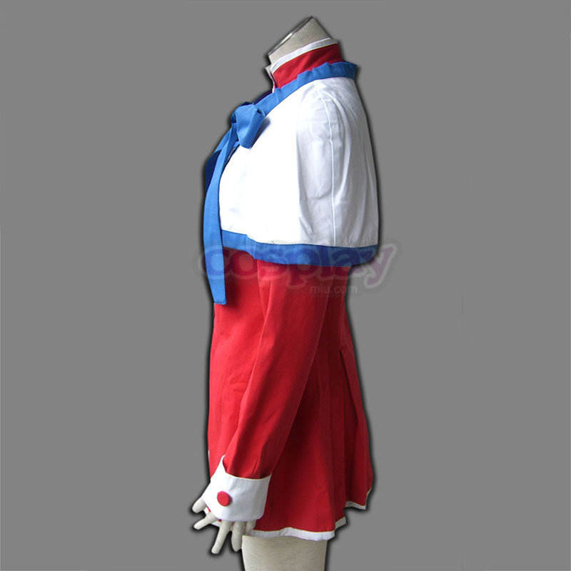 Kanon High School Uniformer Blå Ribbon Cosplay Kostumer Danmark Butik