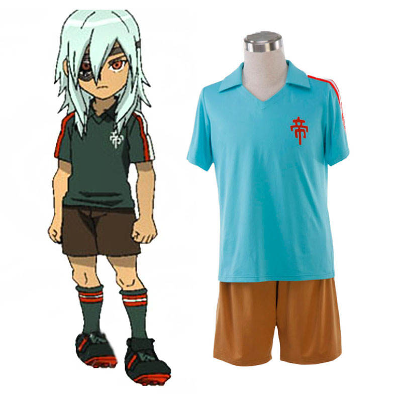 Inazuma Eleven Teikoku Sommer Soccer Jersey 1 Cosplay Kostumer Danmark Butik