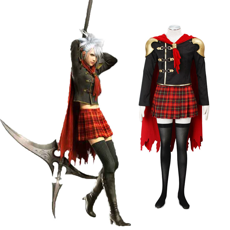 Final Fantasy Type-0 Sice 1 Cosplay Kostumer Danmark Butik