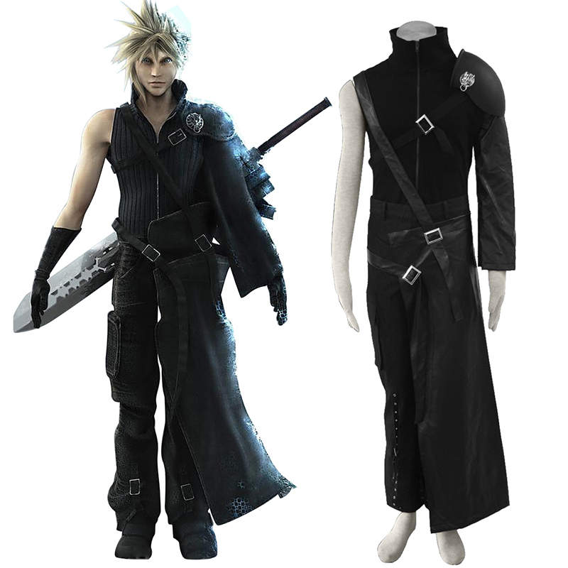 Final Fantasy VII Cloud Strife Cosplay Kostumer Danmark Butik