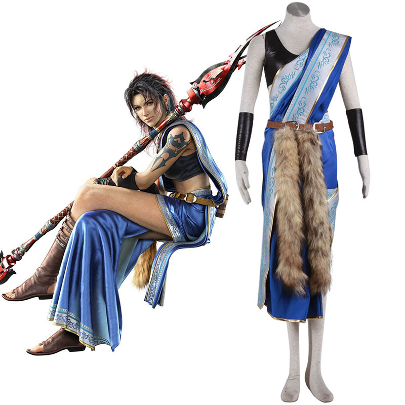 Final Fantasy XIII Oerba Yun Fang 1 Cosplay Kostumer Danmark Butik