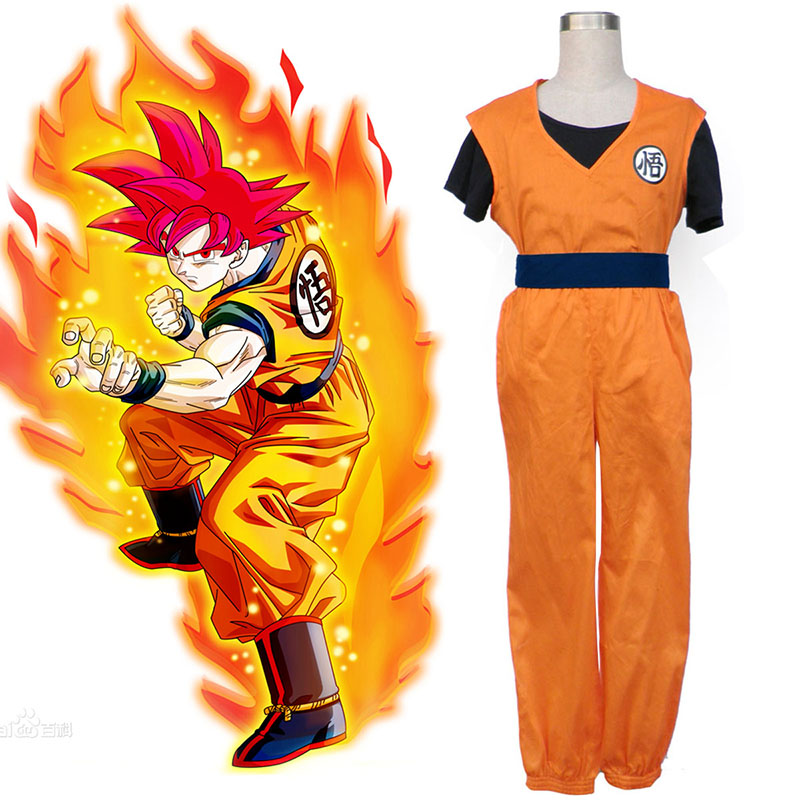 Dragon Ball Son Goku 2 Cosplay Kostumer Danmark Butik
