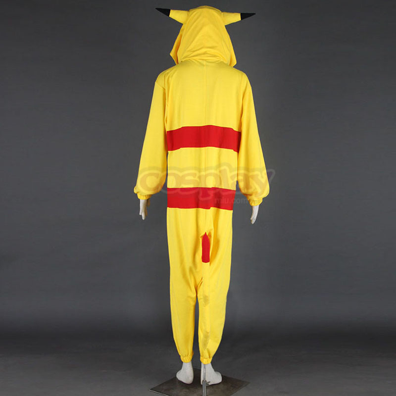 Pokémon Pikachu Pajamas 1 Cosplay Kostumer Danmark Butik