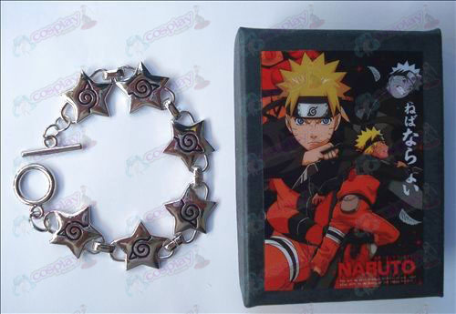 Naruto Konoha pentacle armbånd (box)