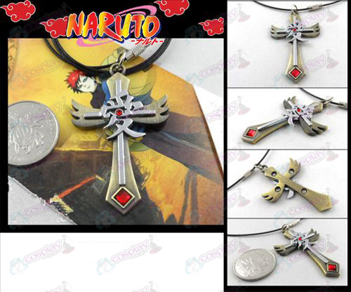 Naruto ordet kærlighed halskæde bronze