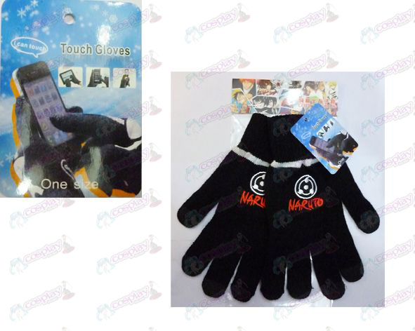 Touch Handsker Naruto skriver runde øjne flag
