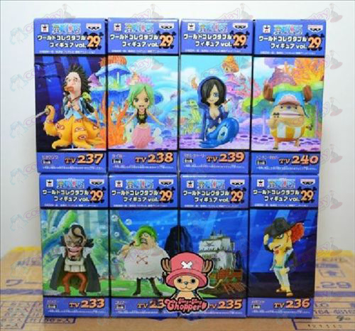 76 på vegne af otte One Piece Tilbehør Doll (box)