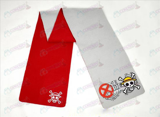 One Piece Tilbehør Luffy-farve dobbeltsidet Tørklæde