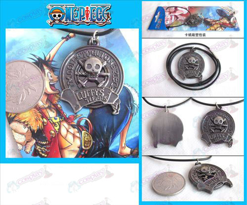 One Piece Tilbehør logo halskæde