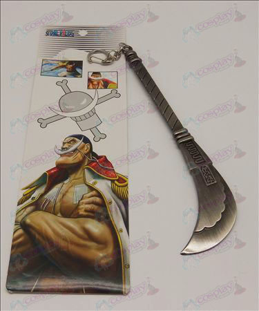 One Piece Tilbehør hvidt skæg kniv spænde (Large 20cm)