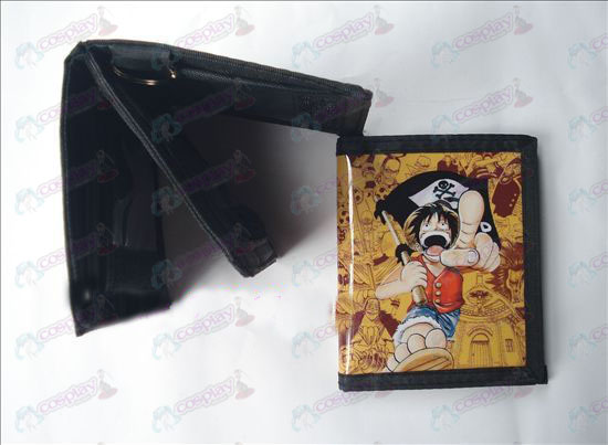 Luffy PVC wallet tage pirat flag