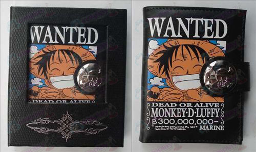 One Piece Tilbehør Luffy wallet (farve)