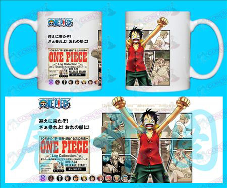 H-One Piece Tilbehør Krus luffy