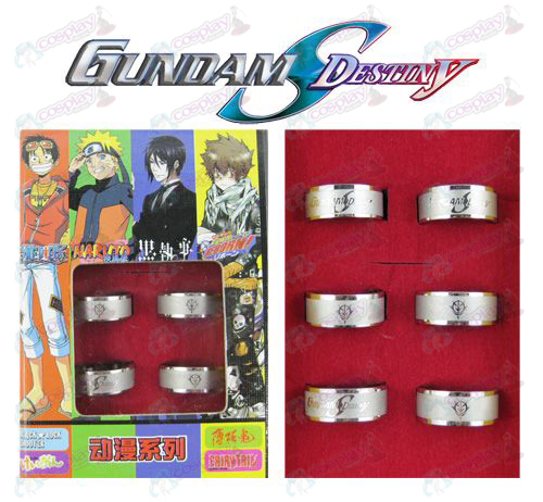 Gundam Tilbehør Frosted Ring (6 / sæt)