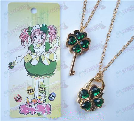 Shugo Chara! Tilbehør bevægelige Necklace (Grøn)