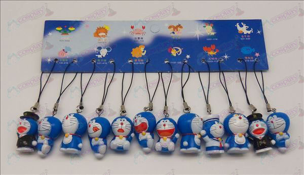 12 Doraemon dukke Strap