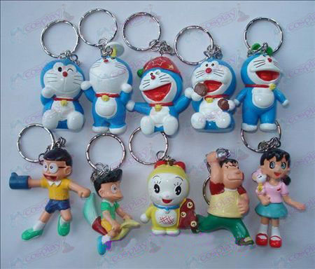 10 Doraemon doll nøglering