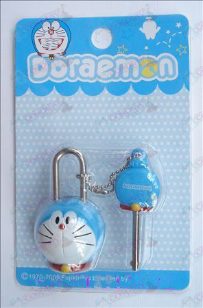 Doraemon par låse (bevægelig)