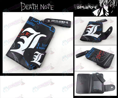 Death Note tilbehør i tegnebogen