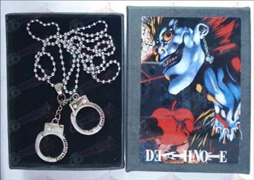 Death Note Tilbehør håndjern med en diamant halskæde (box)