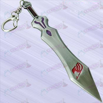 Fe Tail Tilbehør-AI Lusha Sword våben hængende spænde