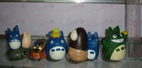 5 modeller Blå Min Nabo Totoro Tilbehør Doll