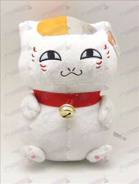 Natsume Bog af Venner Tilbehør mandlige siddende kat plys (hvid) 31cm