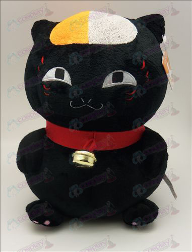 Natsume Bog af Venner Tilbehør siddende kat plys (sort) 46cm