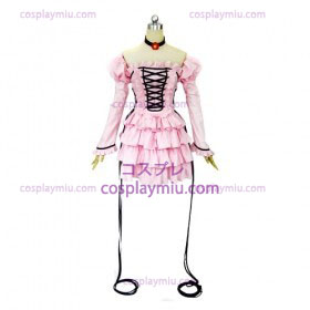 Chobits Chii Pink Kjoler Lolita Cosplay Kostumer