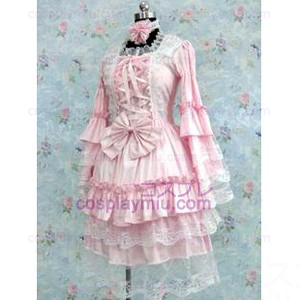 Tailor-made Pink Gothic Lolita Cosplay Kostumer
